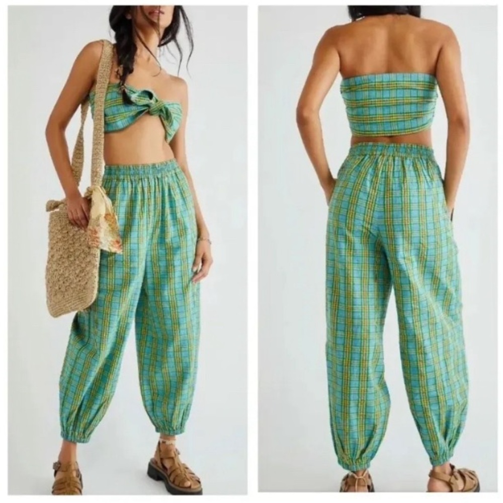 NTW Free People Plaid Set